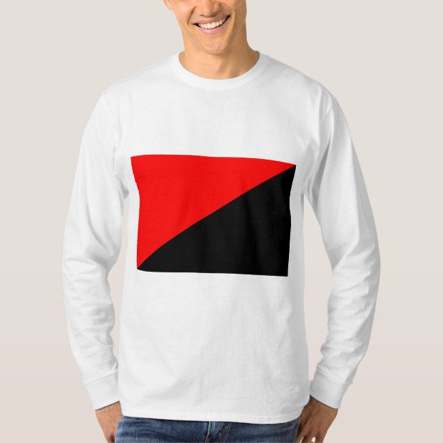 Anarkismens flagga t shirt (Framsida)