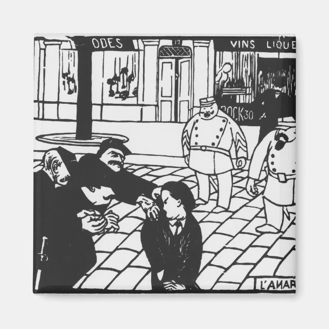 Anarkist 1892 magnet (Framsidan)