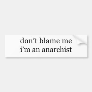 anarkist bildekal
