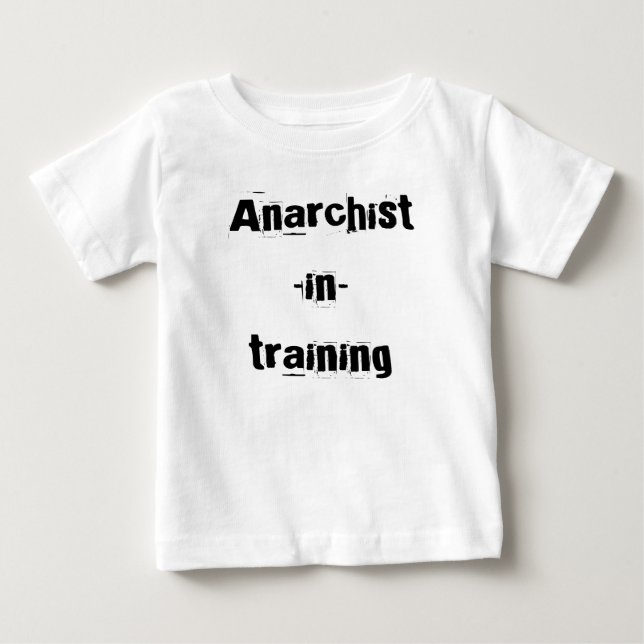 Anarkist-i-utbildning T Shirt (Framsida)