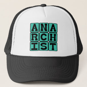 Anarkist, som stöder anarki keps