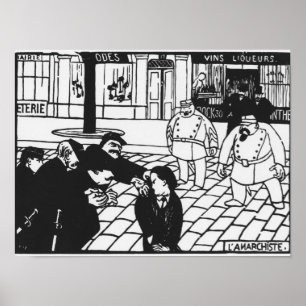 Anarkisten, 1892 poster