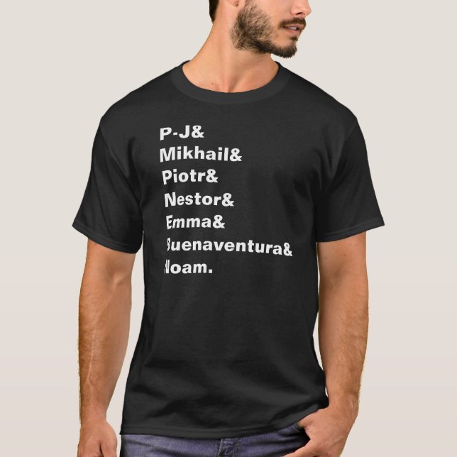 Anarkistförnamn Tee Shirt (Framsida)