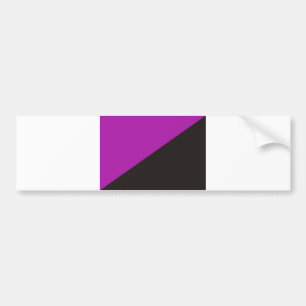 anarkistisk feminism flagga lila svart anarki bildekal