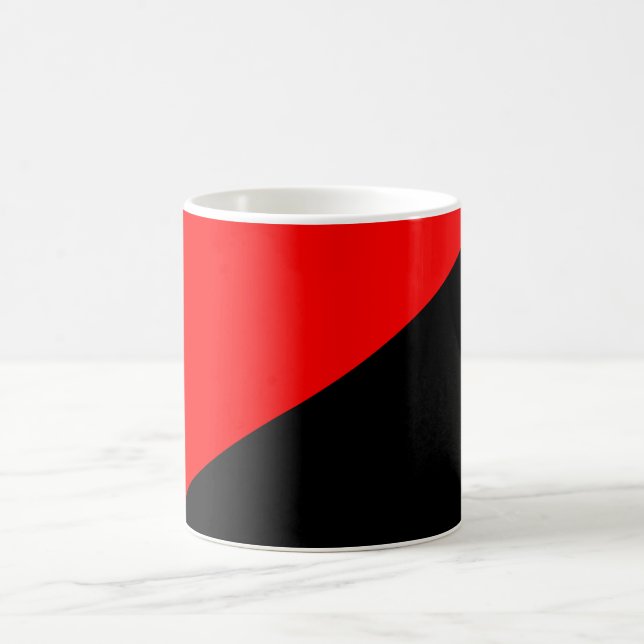 Anarkistisk Flagga (anarkism) Kaffemugg (Center)