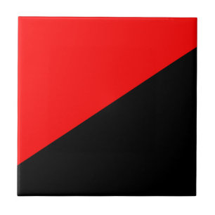 Anarkistisk Flagga (anarkism) Kakelplatta