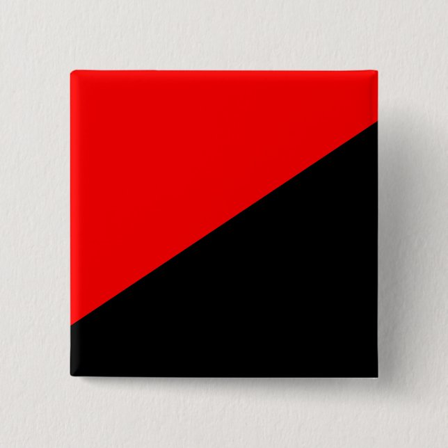 Anarkistisk Flagga (anarkism) Knapp (Framsida)