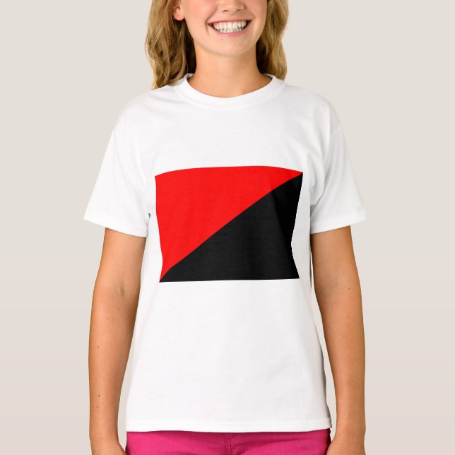 Anarkistisk Flagga (anarkism) T Shirt (Framsida)