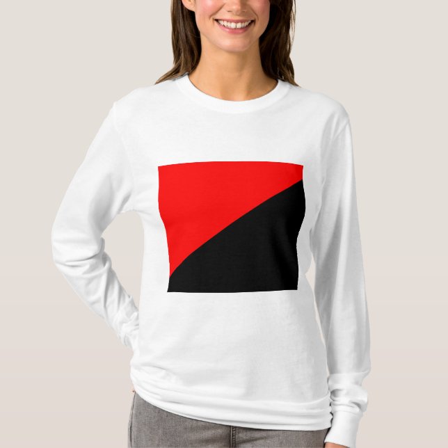 Anarkistisk Flagga (anarkism) T Shirt (Framsida)
