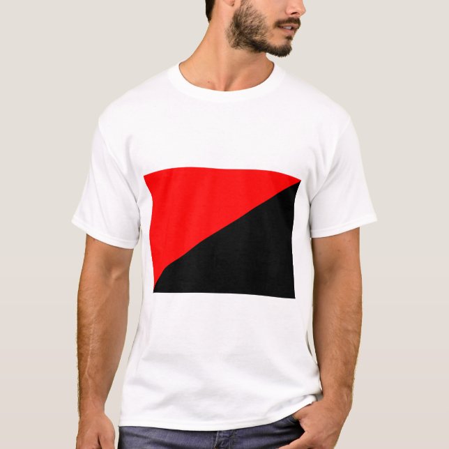 Anarkistisk Flagga (anarkism) T Shirt (Framsida)