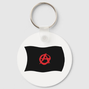 Anarkistiska rörelsens flagghänge nyckelring