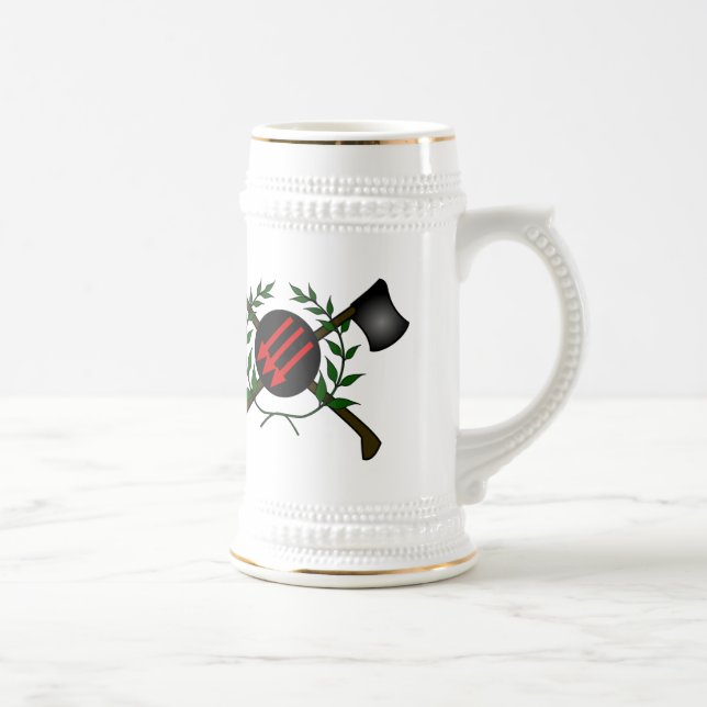 AnarkistSkinheadkommunisten flår Head rött/anarki Sejdel (Höger)