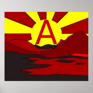 anarkistsoluppgång poster