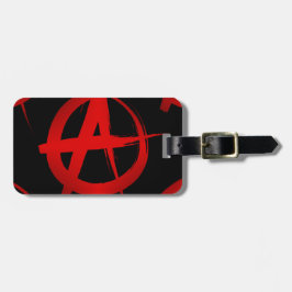 Anarkisymbol Bagagebricka