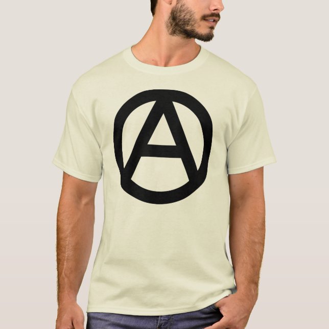 Anarkisymbol Tee (Framsida)
