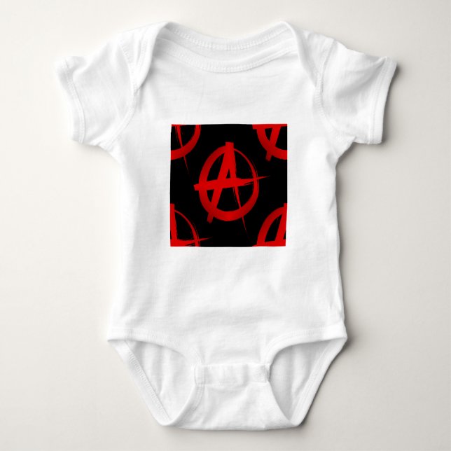Anarkisymbol Tee Shirt (Framsida)