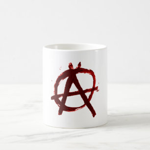 anarkkaffe mugg,Liberty på varenda sida Kaffemugg
