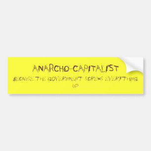 anarko-kapitalist bildekal