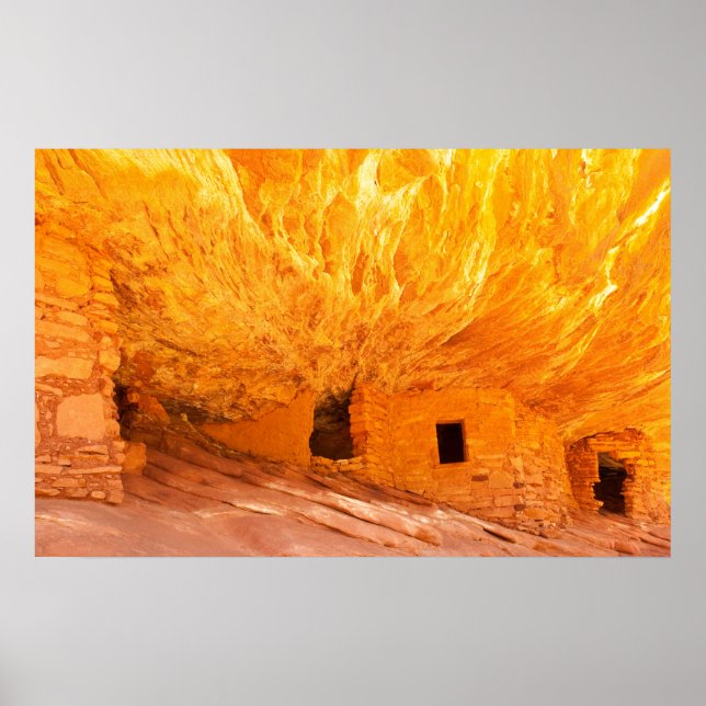 Anasazi Indian Ruins Poster (Framsidan)