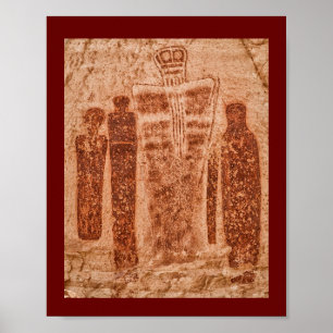 Anasazi Sten Art Poster
