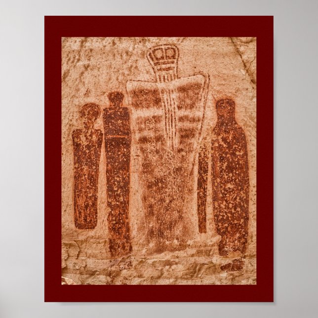 Anasazi Sten Art Poster (Framsidan)