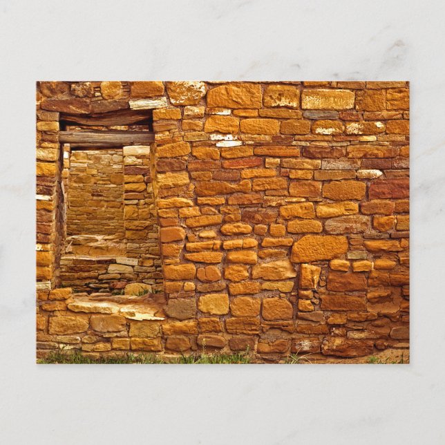 Anasazi Underbar House Ruins Postcard Vykort (Framsida)