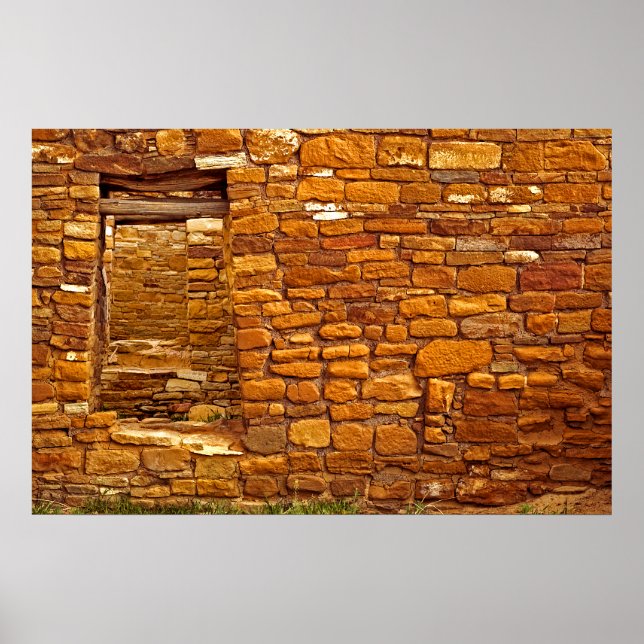Anasazi Underbar House Ruins Poster (Framsidan)
