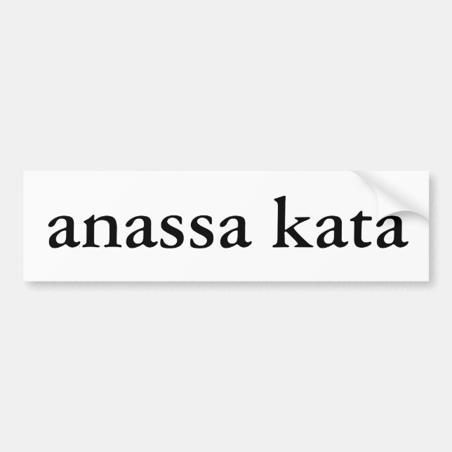 anassakata (rektangeln) bildekal (Framsidan)