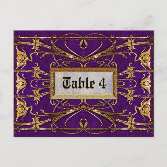 Anastasia Callie Victorian Vykort (Framsida)