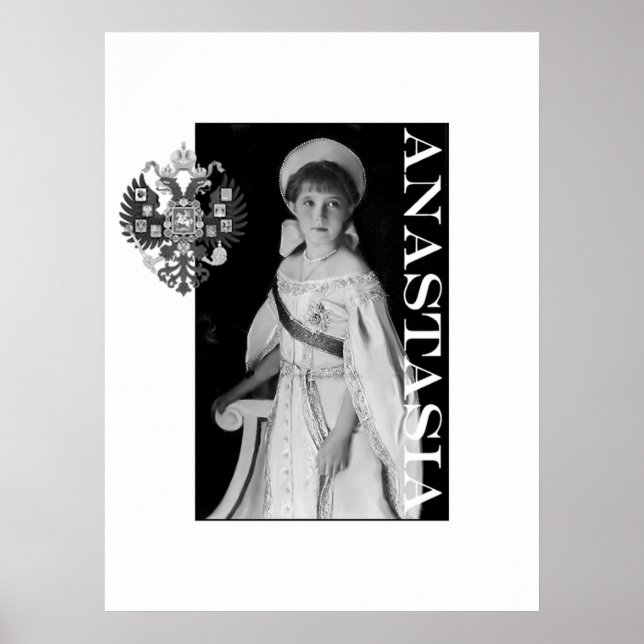 Anastasia, den minsta storhertiginnan poster (Framsidan)