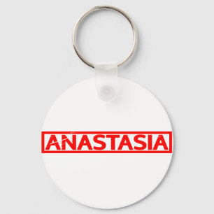 Anastasia Frimärke Nyckelring