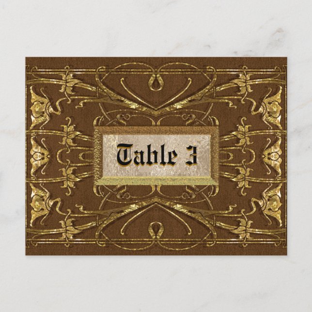 Anastasia Nutmeg Victorian Vykort (Framsida)