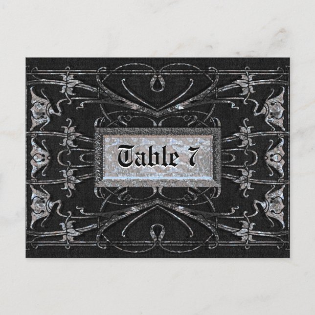 Anastasia Raven Victorian Vykort (Framsida)