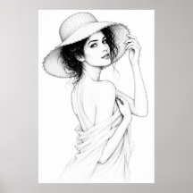 Anastasia Summer Lines Affisch