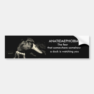 Anatidaephobia Bildekal