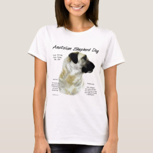 Anatolian design för herdehundhistoria tee