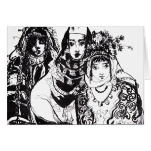 ANATOLIAN GIRLS HÄLSNINGSKORT