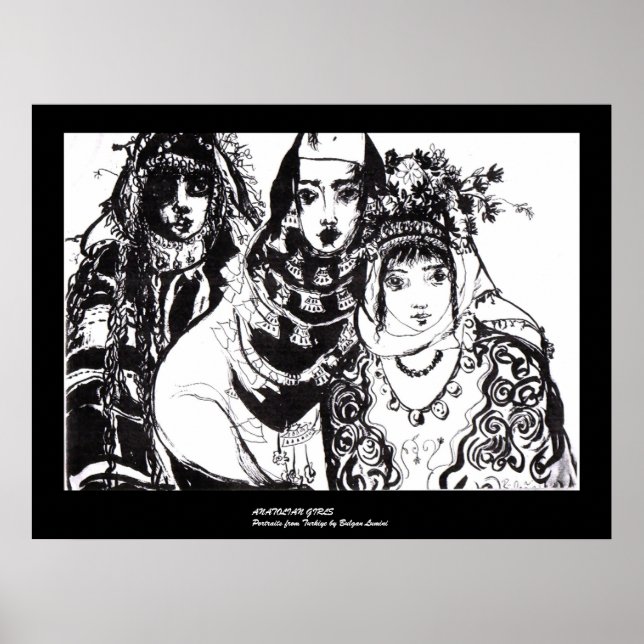 ANATOLIAN GIRLS POSTER (Framsidan)