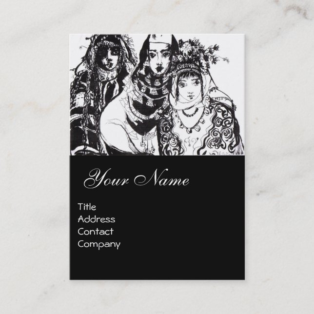 ANATOLIAN GIRLS VISITKORT (Framsida)