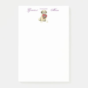 Anatolian Shepherd Hund Heart Mamma Post-it Block