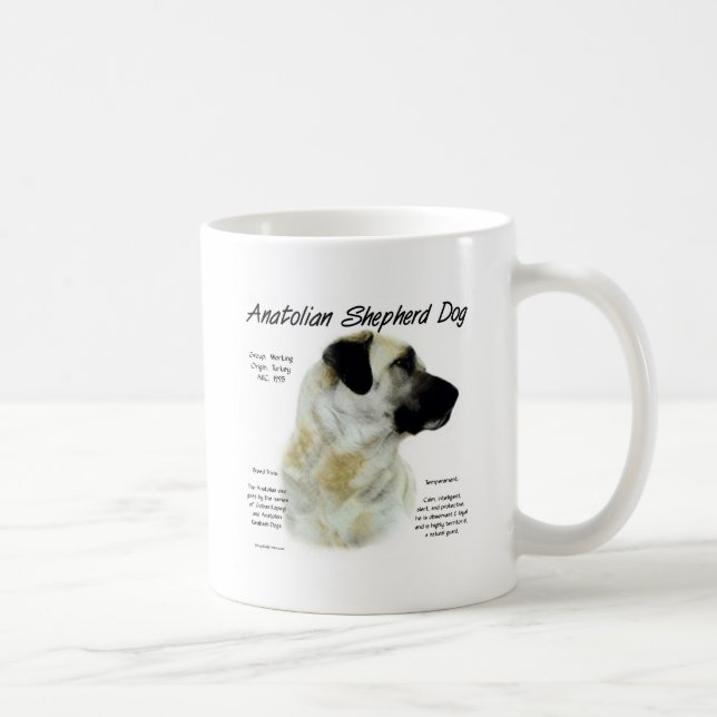 Anatolian Shepherd Hund History Kaffemugg (Höger)