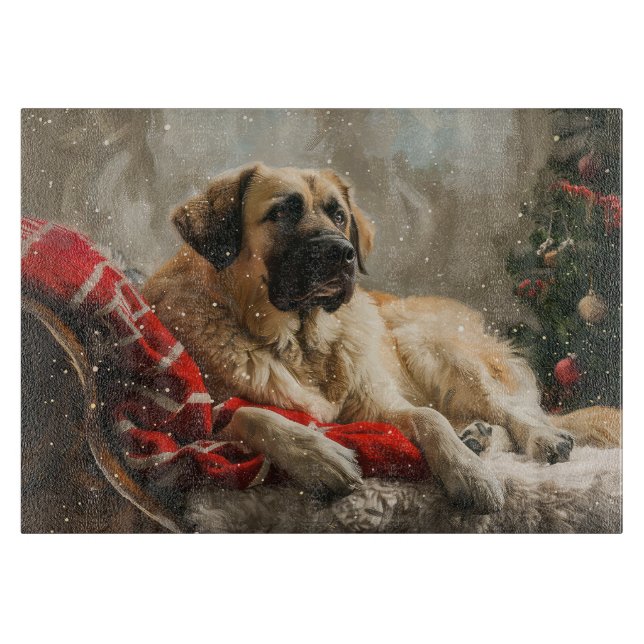 Anatolian Shepherd Hund jul Festive (Framsidan)