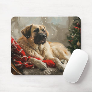 Anatolian Shepherd Hund jul Festive Musmatta
