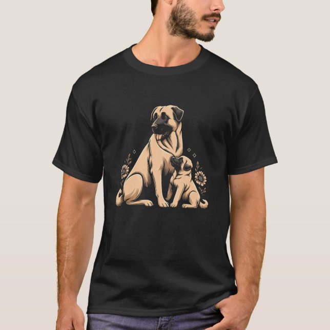 Anatolian Shepherd Hund Mamma Funny Graphic Tees L T Shirt (Framsida)