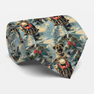 Anatolian Shepherd Hund Riding Motorcle jul Slips