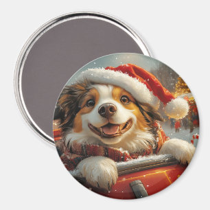 Anatolian Shepherd Hund Roller Underlägg jul Magnet