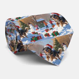 Anatolian Shepherd jul Festive Snö Slips