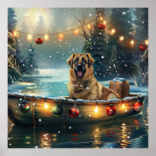 Anatolian Shepherd julhelg Festive Voyage Poster