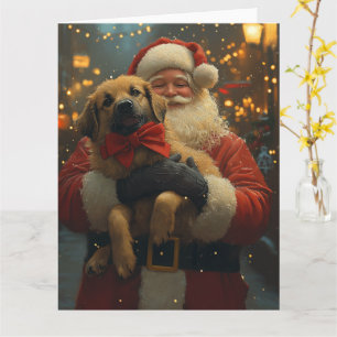 Anatolian Shepherd Jultomten Festive Julafton Kort