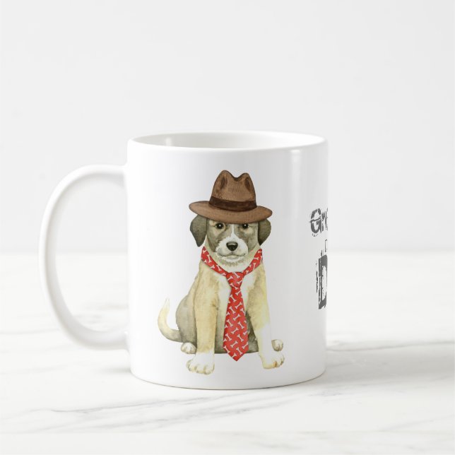 Anatolian Shepherd Pappa Coffee Mugg (Vänster)